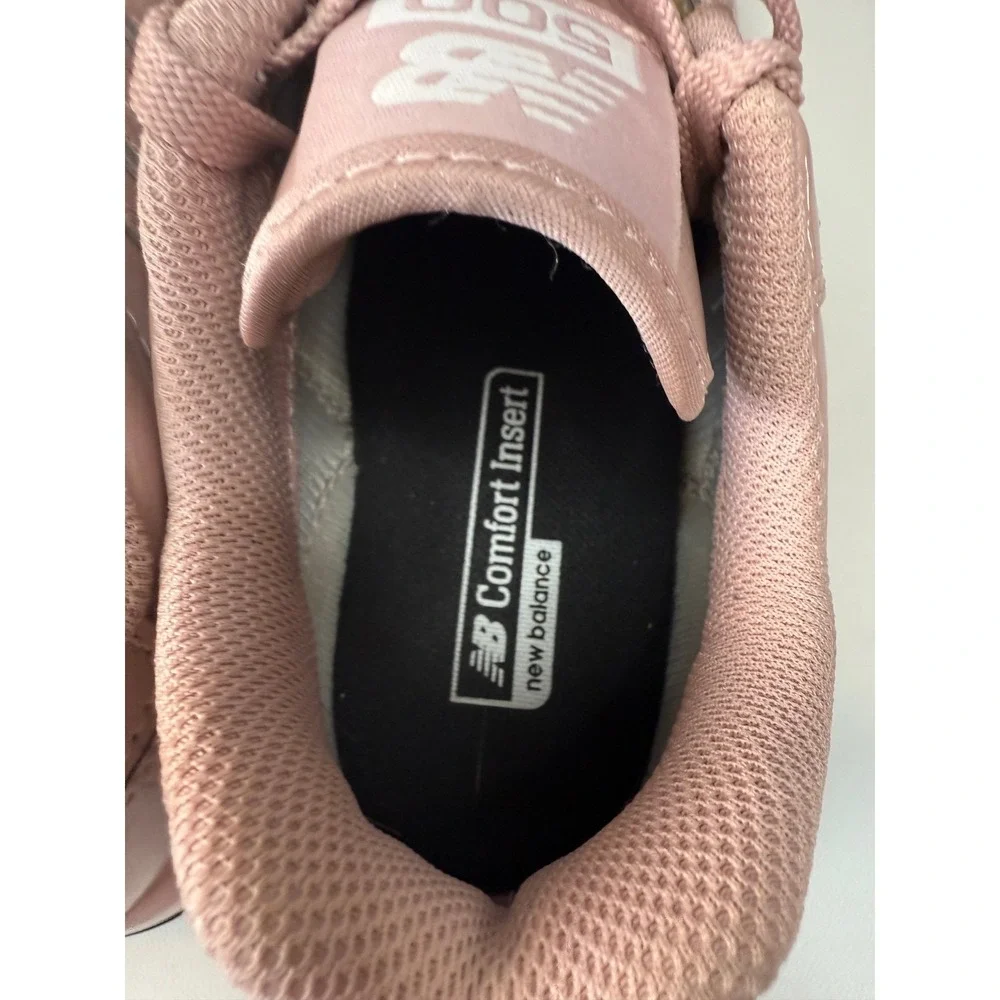 New Balance 500 Pink Patent Leather Lifestyle Sneakers Womens 7.5 NEW